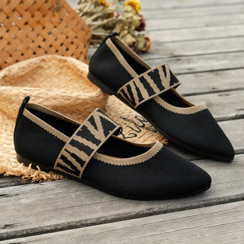 Chaussure style ballerine très élégante et confortable
