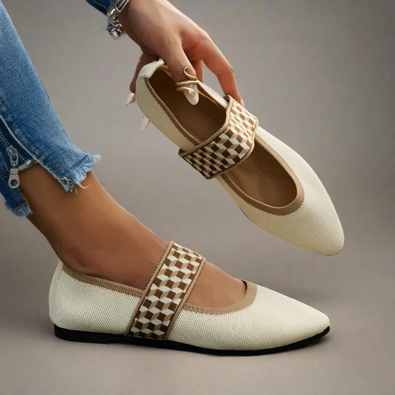 Chaussure style ballerine très élégante et confortable