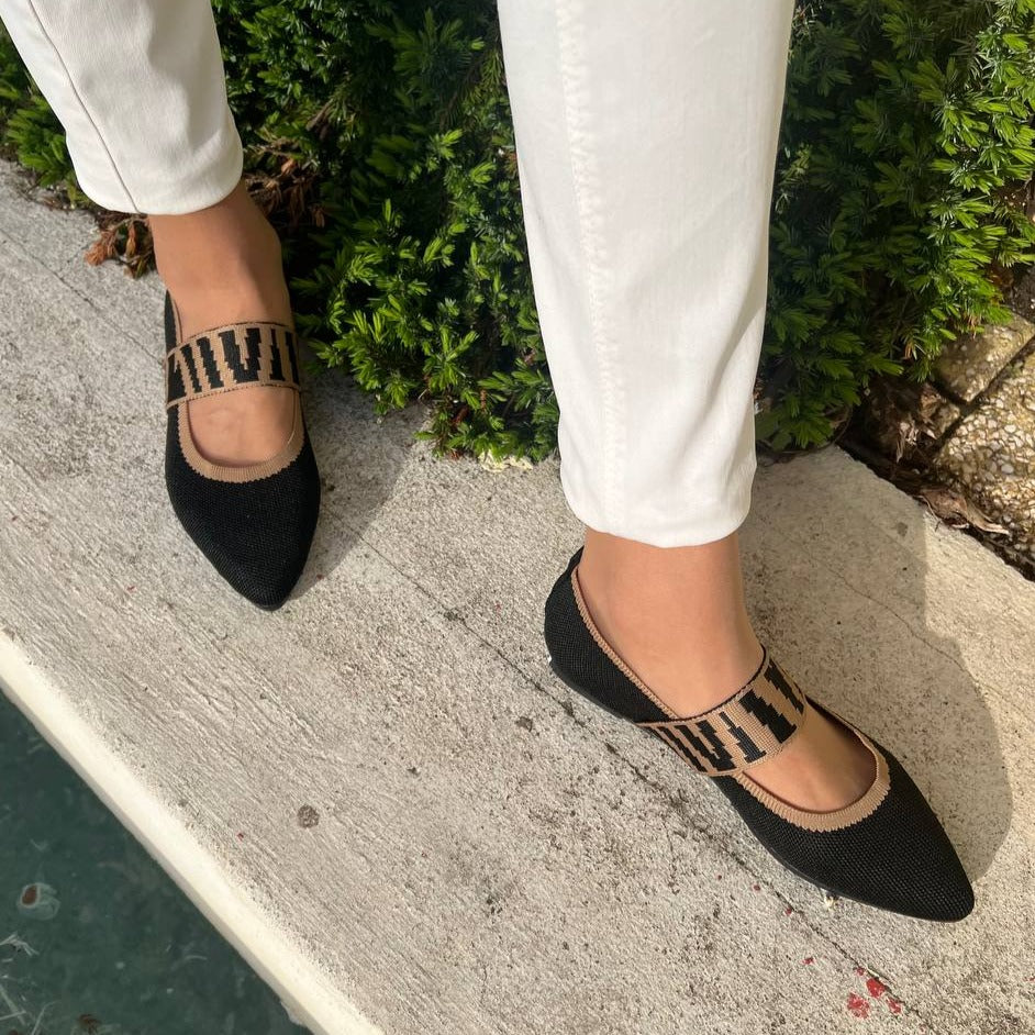 Chaussure style ballerine très élégante et confortable