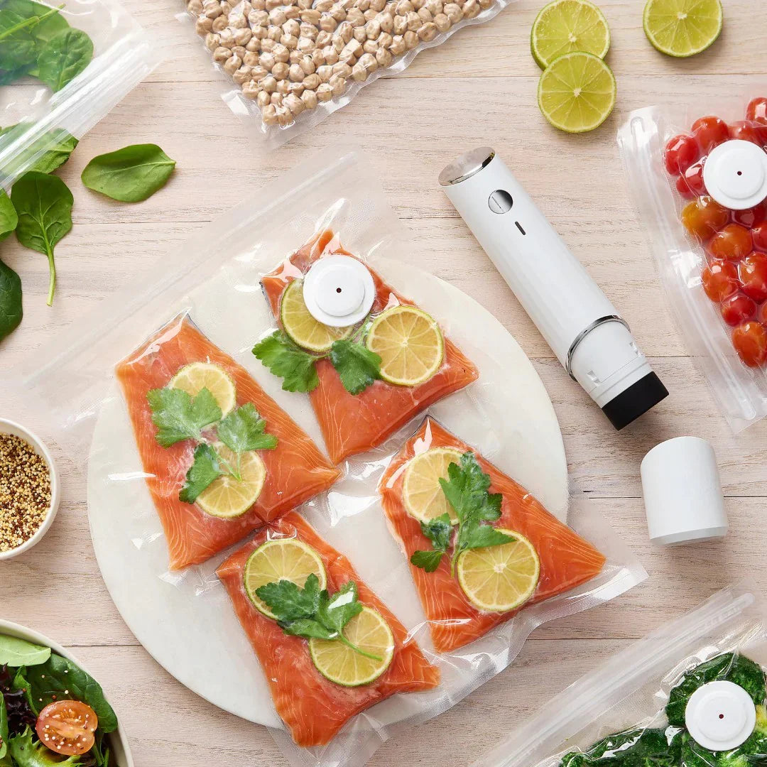Appareil de Mise Sous Vide Compact et Réutilisable
