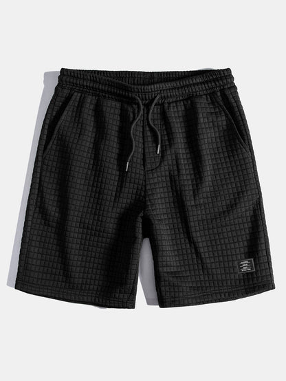 Ensemble T-Shirt à Capuche et Short à Cordon Waffle 👕🩳