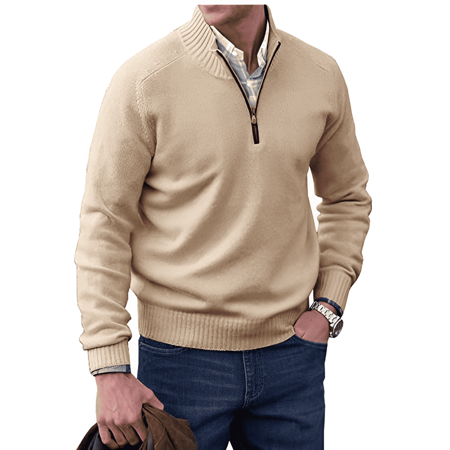 Nicolas | Pull zippé
