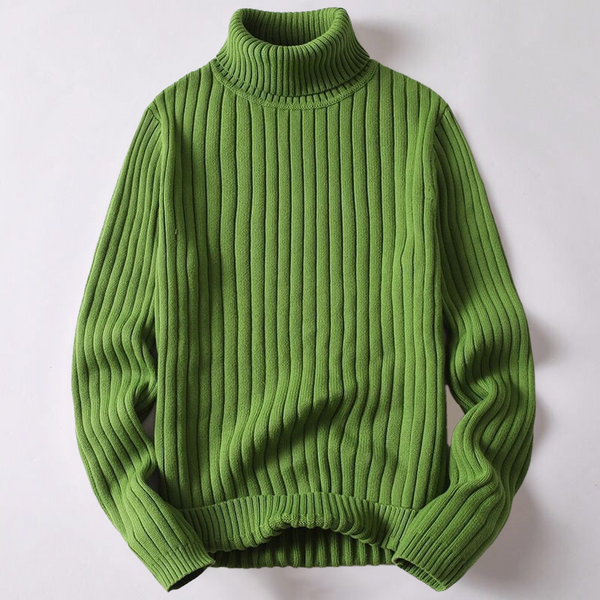 Erik| Pull Col roulé de luxe en laine