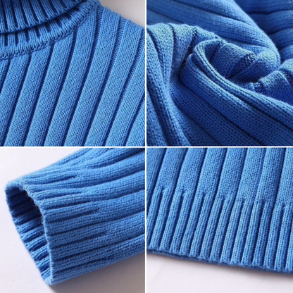Erik| Pull Col roulé de luxe en laine