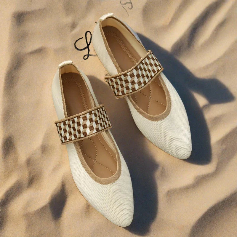 Chaussure style ballerine très élégante et confortable