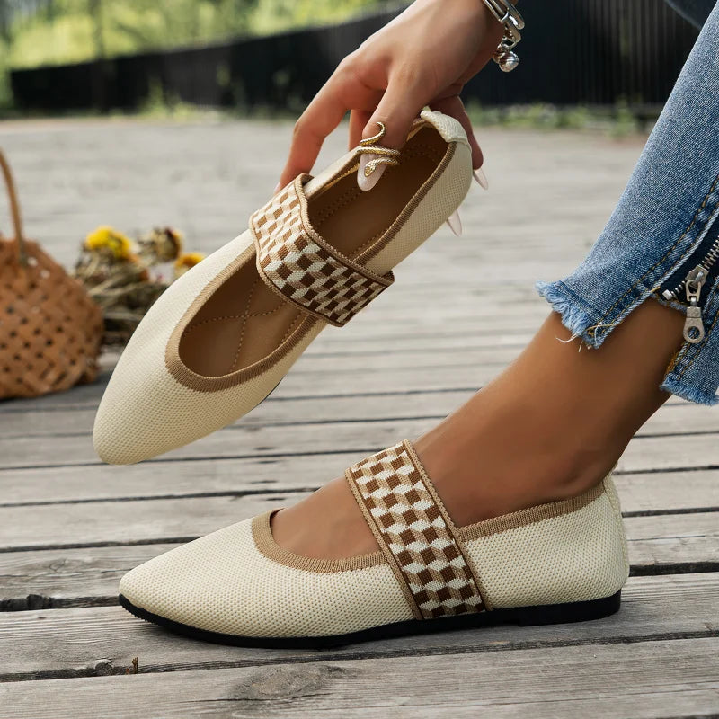 Chaussure style ballerine très élégante et confortable