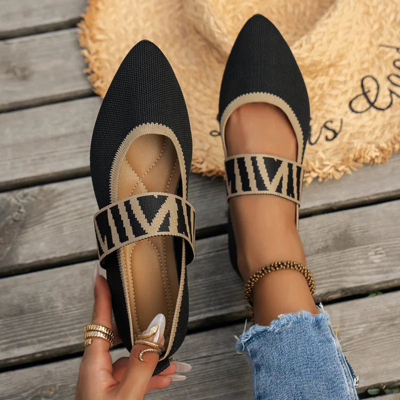 Chaussure style ballerine très élégante et confortable