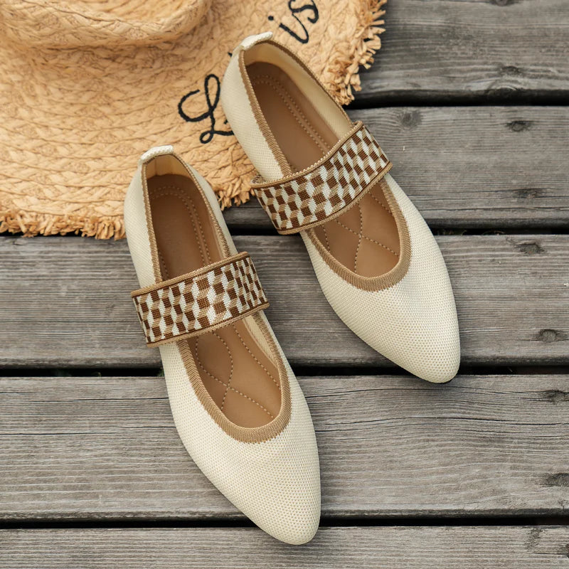 Chaussure style ballerine très élégante et confortable